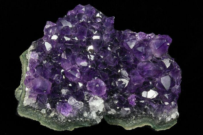 Dark Purple Amethyst Cluster - Top Quality Color #76855